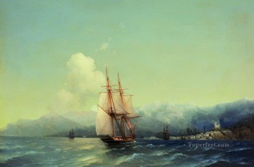  Rime Painting - crimea 1852 Romantic Ivan Aivazovsky Russian